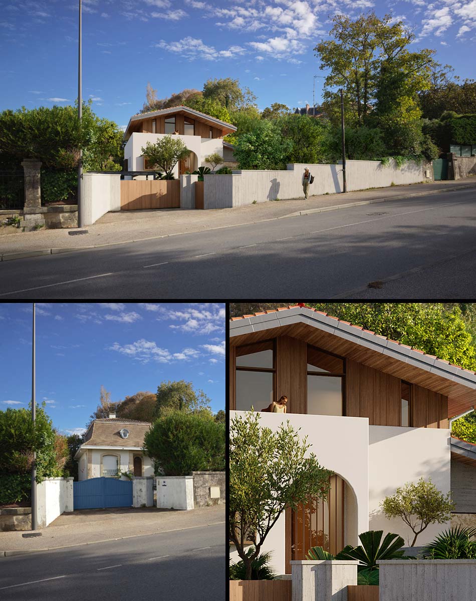 prise de vue et insertion pour permis de consrtuire, biarritz, patrice gardera, philippe pastre